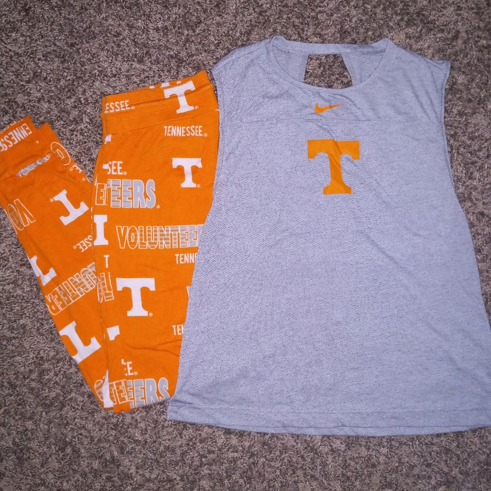Nike Tennessee Volz volunteers shirt pants
